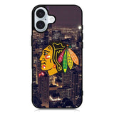 Blackhawks Chicago iPhone 16 Plus Case QC8517