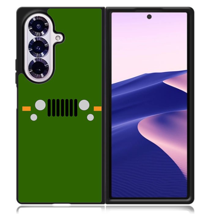 Jeep Army Green Samsung Galaxy Z Fold 7 Case OV9797