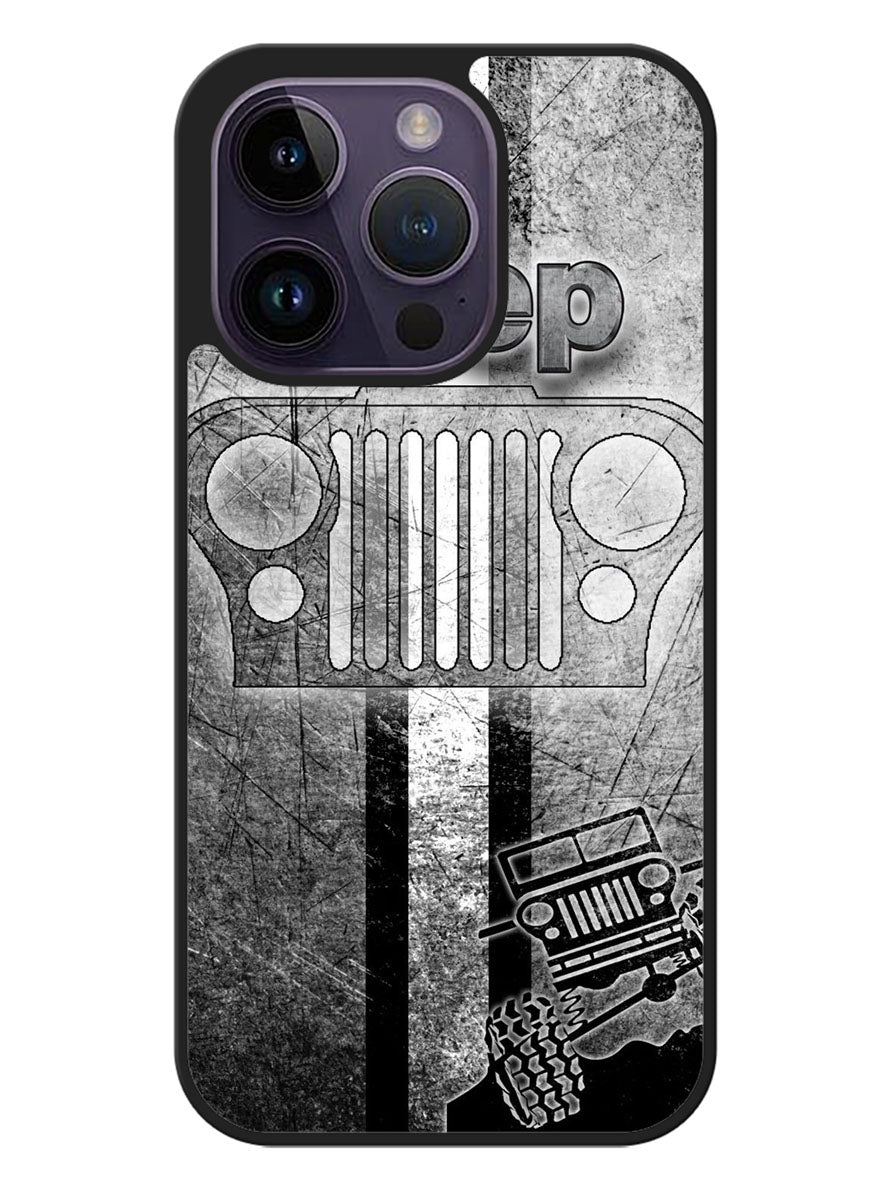 Jeep Grey iPhone 14 Pro Max Case OV9798