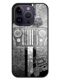 Jeep Grey iPhone 14 Pro Case