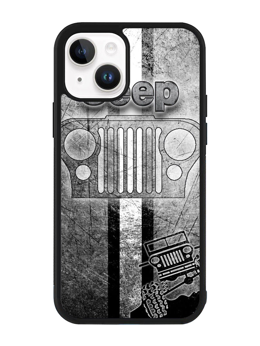 Jeep Grey iPhone 15 Case OV9798