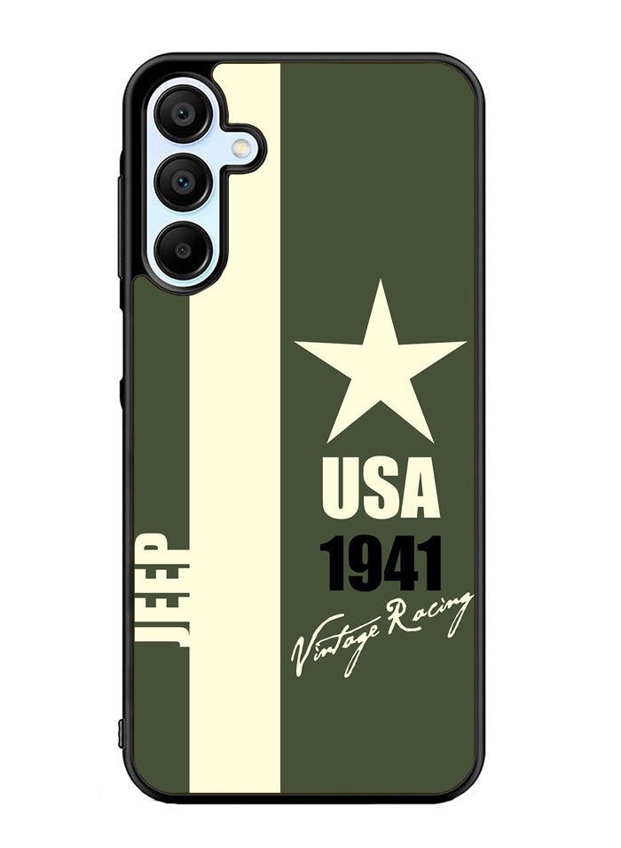 Jeep Vintage Racing USA 1941 Samsung Galaxy A15 5G Case OV9800