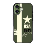 Jeep Vintage Racing USA 1941 iPhone 17 Case QC9800