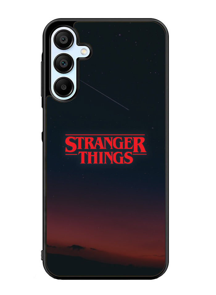 Stranger Things Logo in The Sky Samsung Galaxy A15 5G Case OV9824