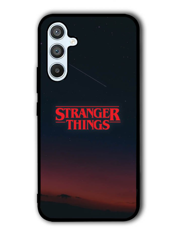 Stranger Things Logo in The Sky Samsung Galaxy A54 5G Case OV9824