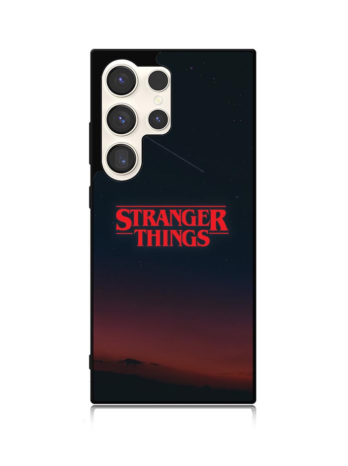Stranger Things Logo in The Sky Samsung Galaxy S24 Ultra 5G Case OV9824