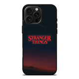 Stranger Things Logo in The Sky iPhone 16 Pro Max Case OV9824