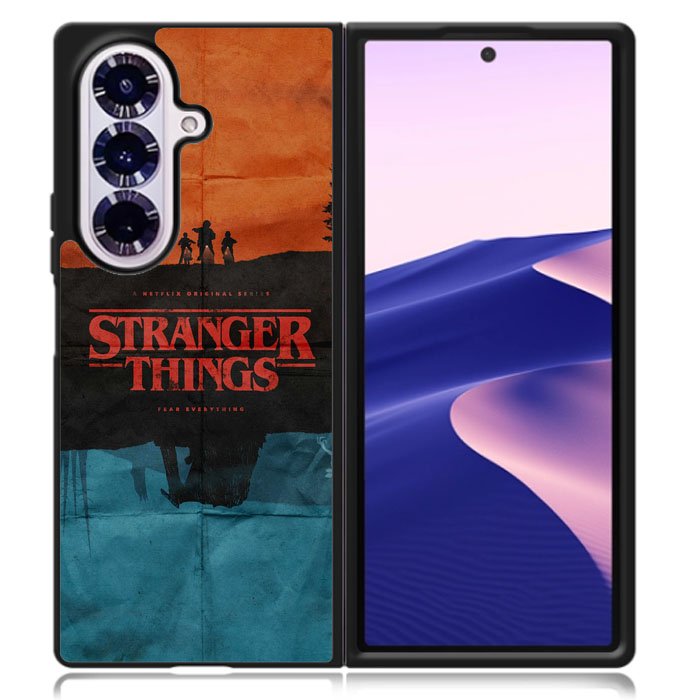 Stranger Things Poster Samsung Galaxy Z Fold 7 Case OV9827