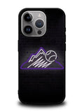 Colorado Rockies Neon Logo iPhone 14 Pro Case QC9811