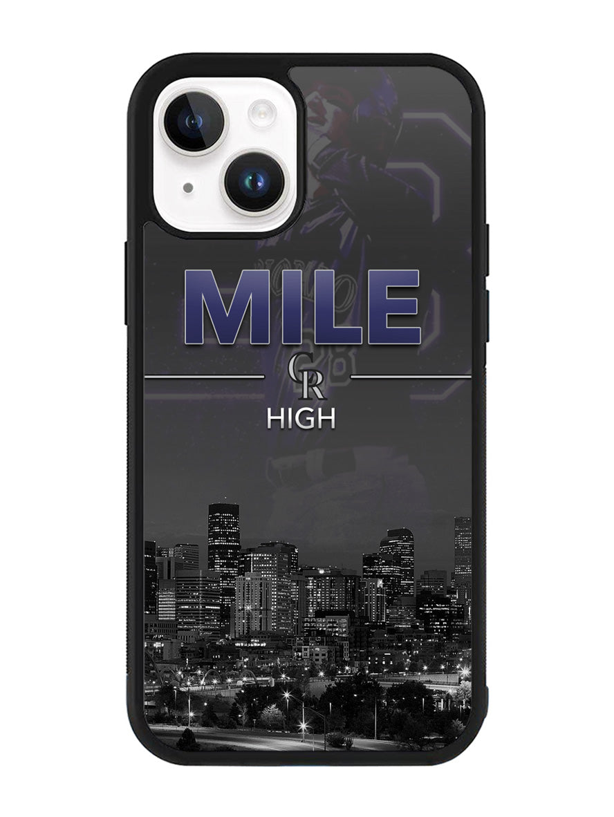 Mile Colorado Rockies High iPhone 15 Case OV9815
