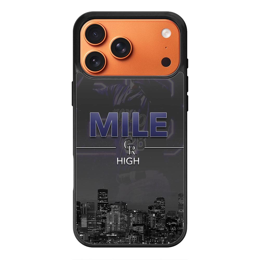Mile Colorado Rockies High iPhone 17 Pro Max Case OV9815