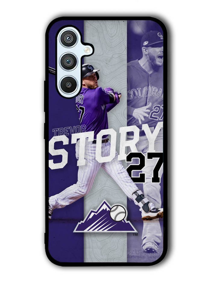 Trevor Story 27 Colorado Rockies Samsung Galaxy A14 5G Case QC9832