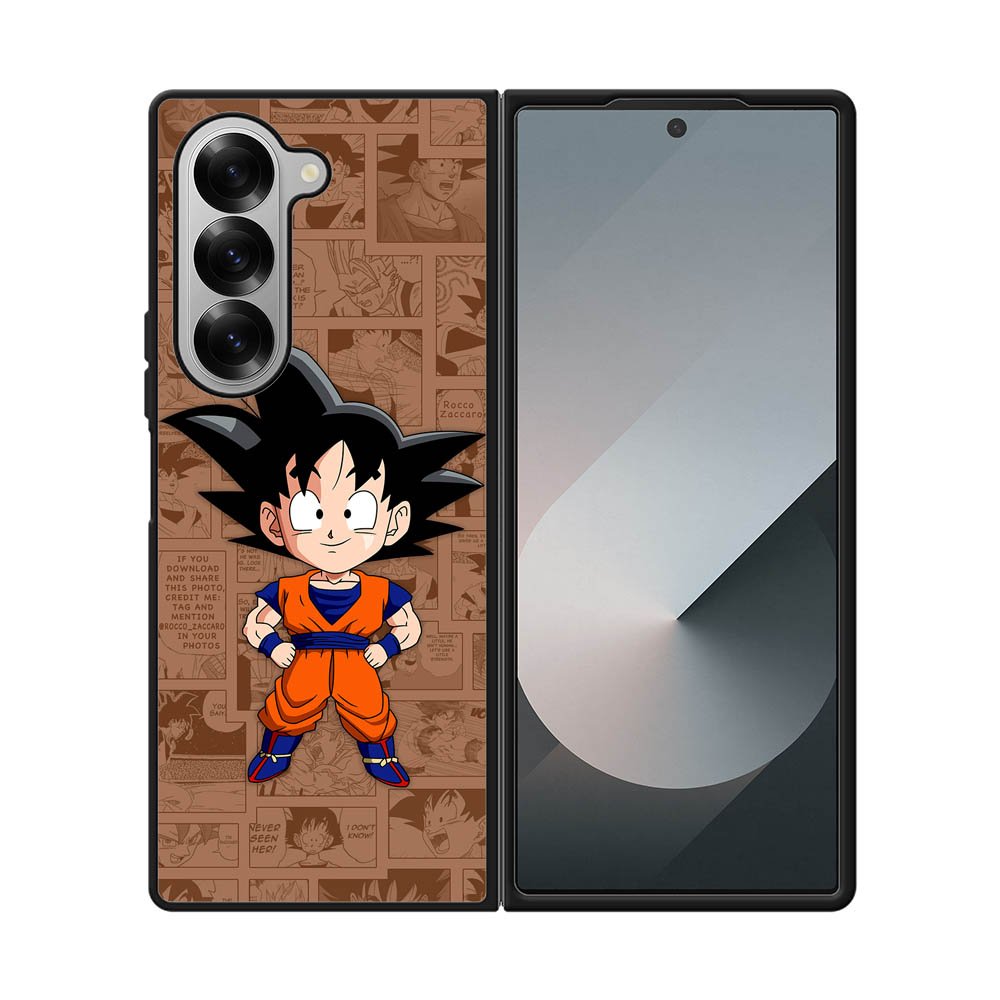 Son Goku Comic Samsung Galaxy Z Fold 7 5G Case QC9848