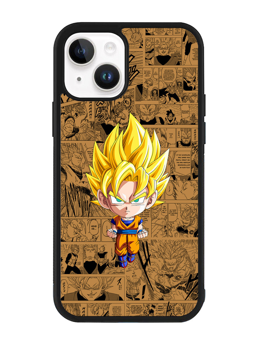 Goku Super Saiyan iPhone 15 Plus Case OV9846