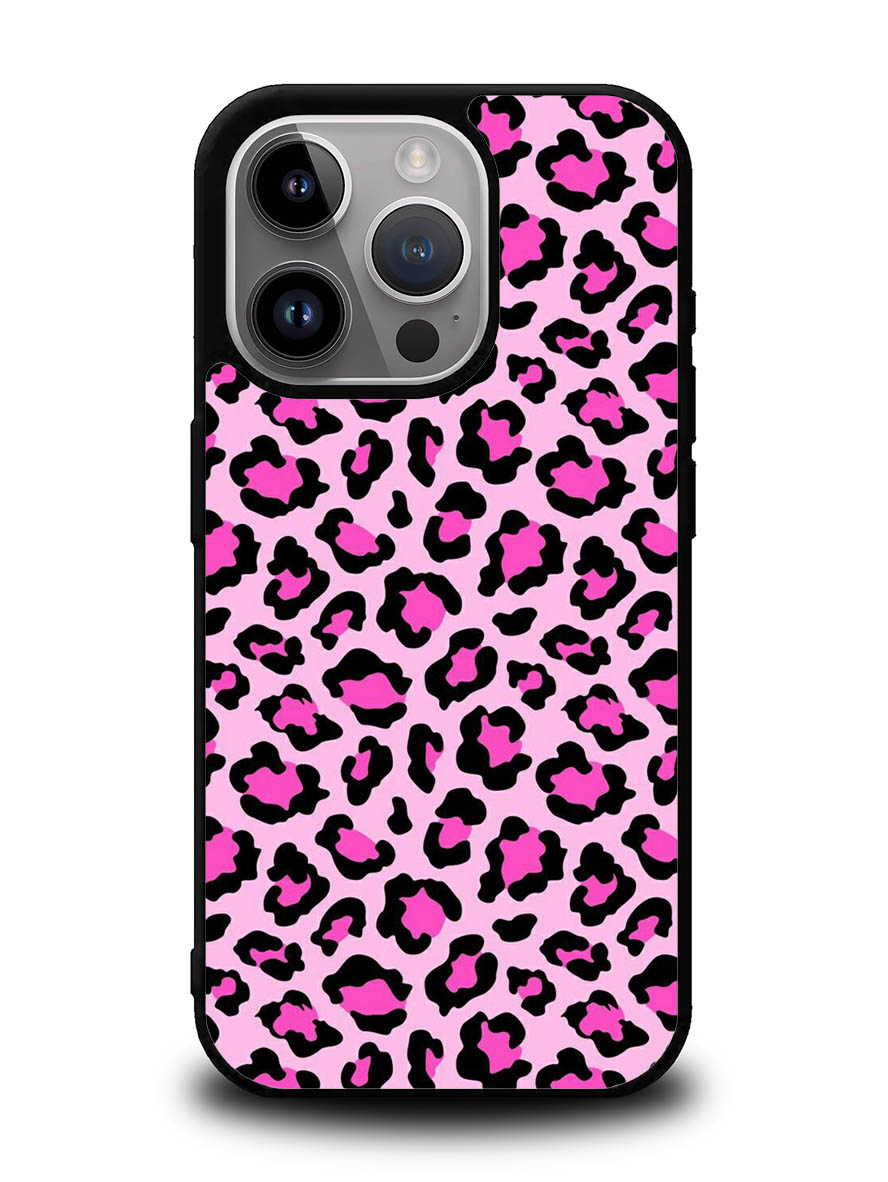 Leopard Pink Pattern iPhone 16 Pro Case OV9854