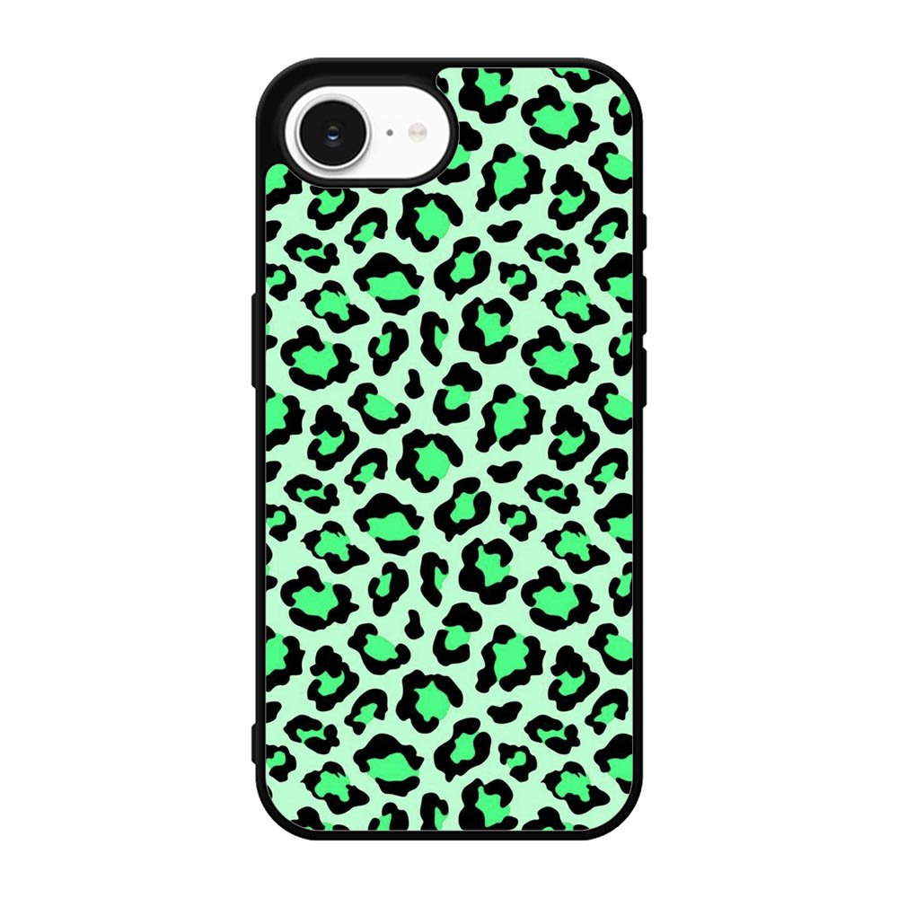 Leopard Green Pattern iPhone 17e Case OV9851