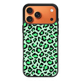 Leopard Green Pattern iPhone 17 Pro Max Case QC9851