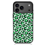Leopard Green Pattern iPhone 17 Pro Case OV9851
