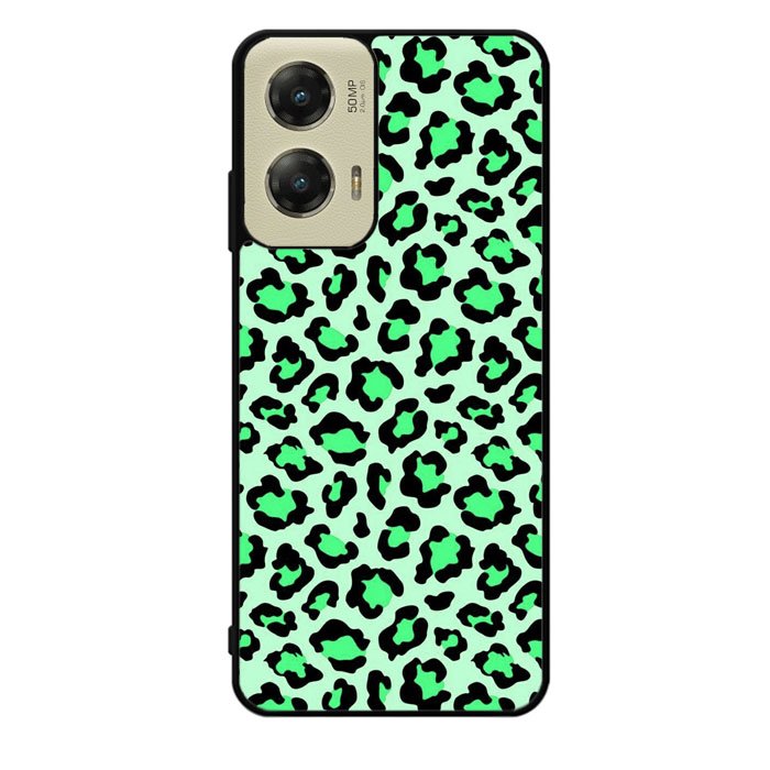 Leopard Green Pattern Motorola Moto G Stylus 5G 2024 Case OV9851