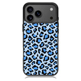 Leopard Blue Pattern iPhone 17 Pro Case OV9850