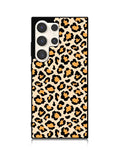 Leopard Orange Pattern Samsung Galaxy S23 Ultra 5G Case QC9853