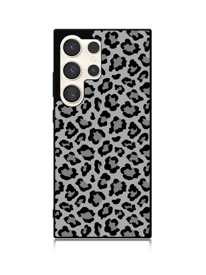 Leopard Grey Pattern Samsung Galaxy S24 Ultra 5G Case