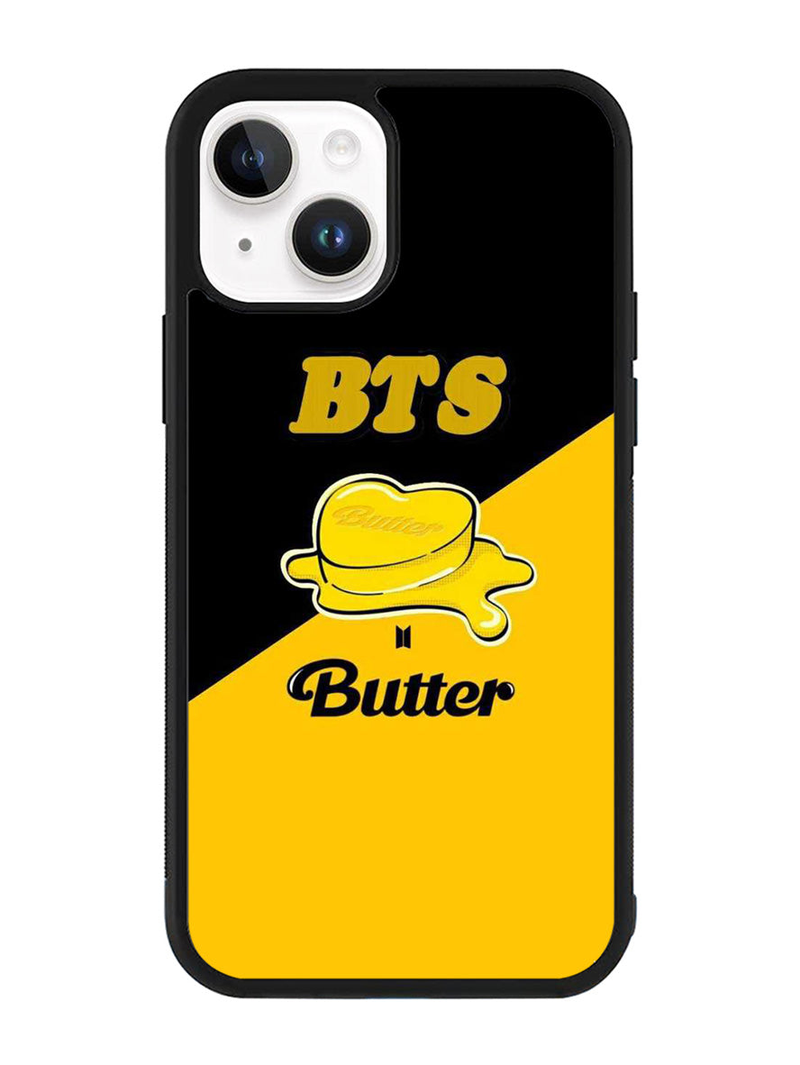 BTS Butter Black Yellow iPhone 15 Plus Case OV9865