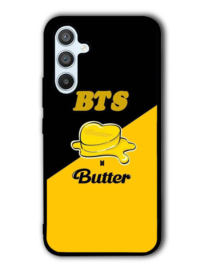 BTS Butter Black Yellow Samsung Galaxy A54 5G Case OV9865