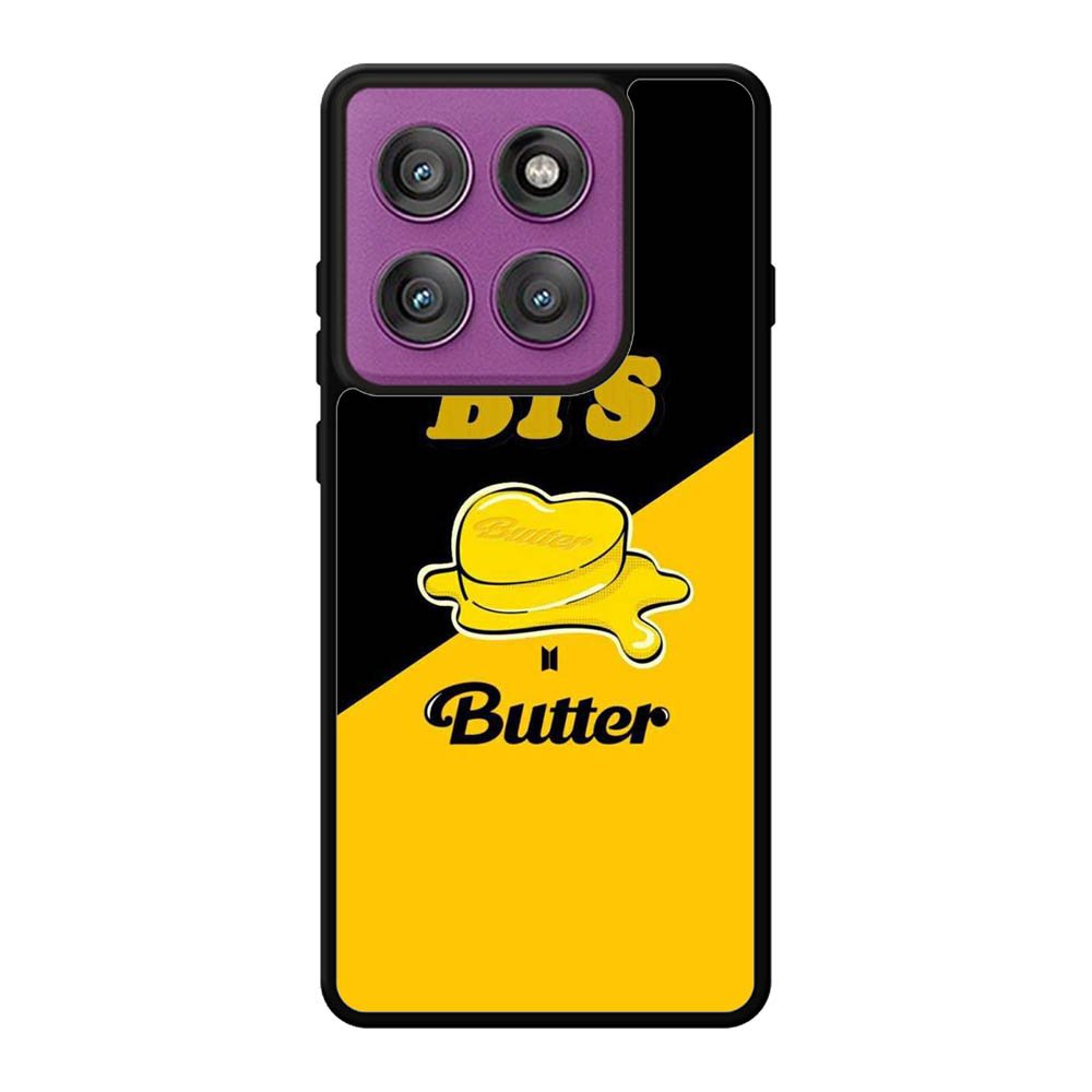 BTS Butter Black Yellow Motorola Moto Edge 60 Pro Case QC9865