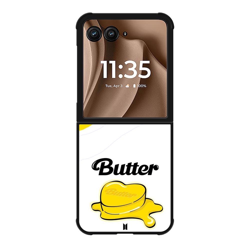 BTS Butter Logo Motorola Moto RAZR Plus 2025 Case OV9871