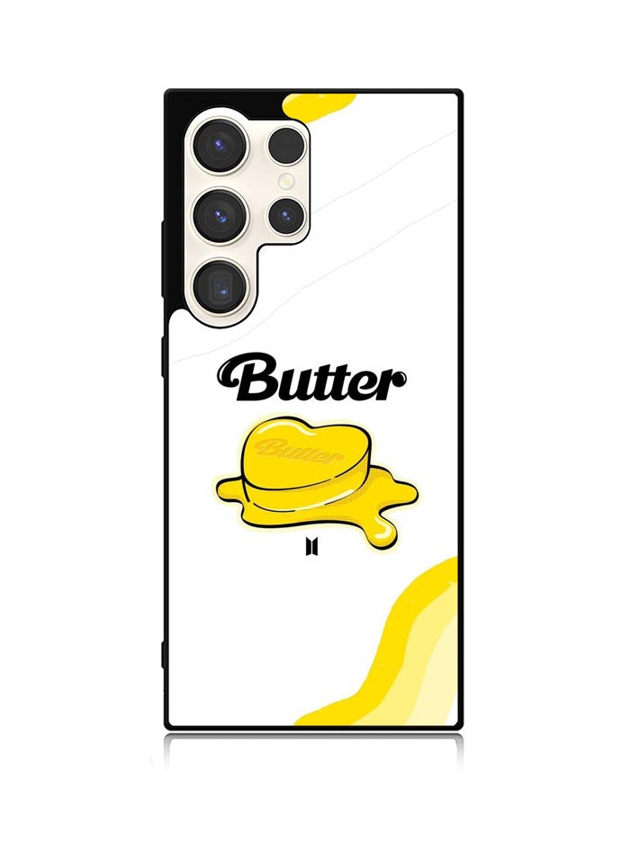 BTS Butter Logo Samsung Galaxy S25 Ultra 5G Case QC9871