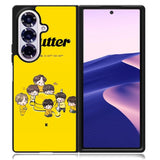 BTS Butter Chibi Wallpaper Samsung Galaxy Z Fold 7 Case OV9868
