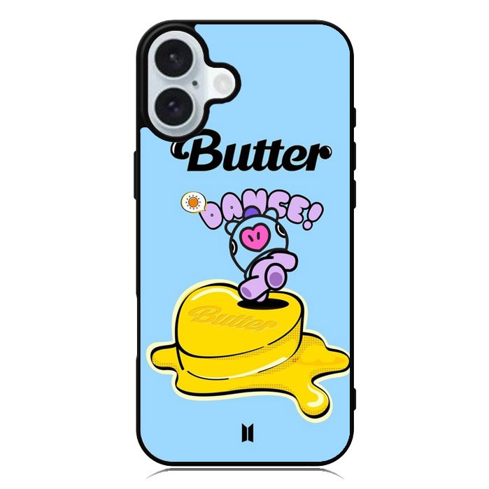BTS Butter Mang BT21 iPhone 16 Plus Case QC9872