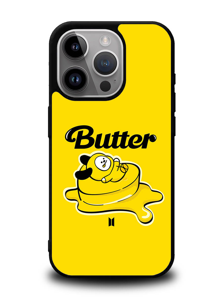 BT21 BTS Chimmy On The Butter iPhone 16 Pro Case OV9856