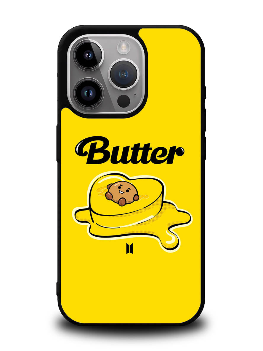 BT21 BTS Shooky On The Butter iPhone 16 Pro Case OV9862