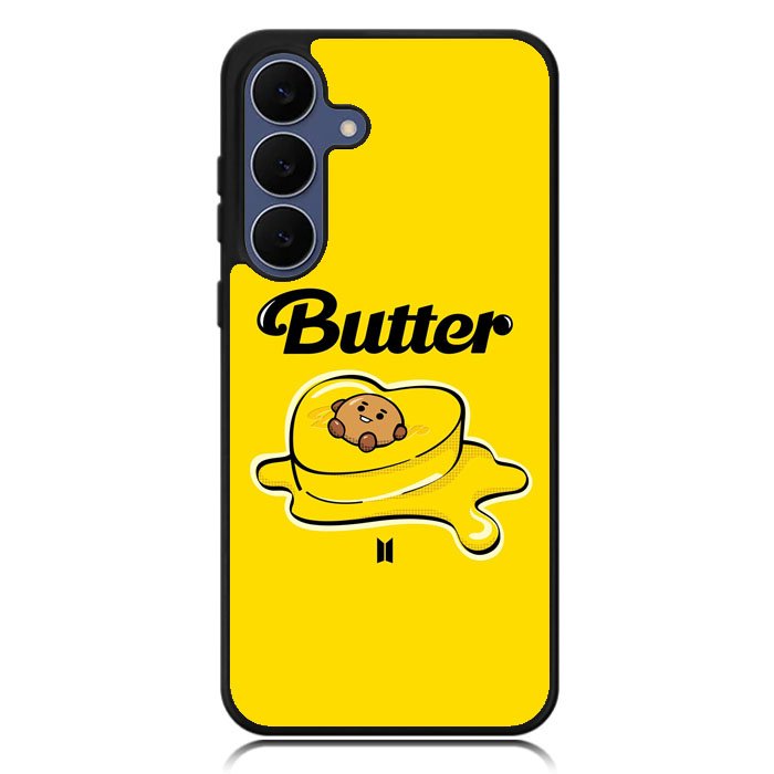 BT21 BTS Shooky On The Butter Samsung Galaxy S25 FE Case OV9862