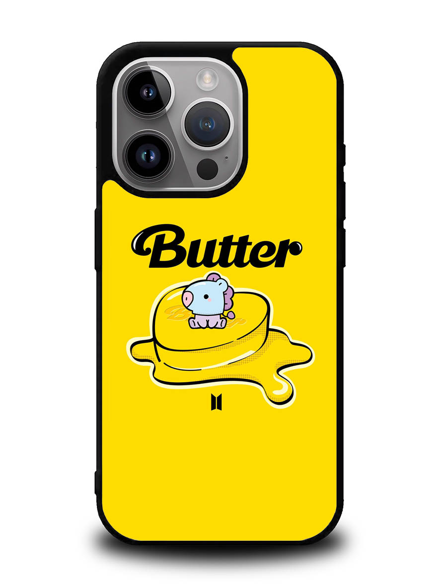 BT21 BTS Mang On The Butter iPhone 15 Pro Case OV9859