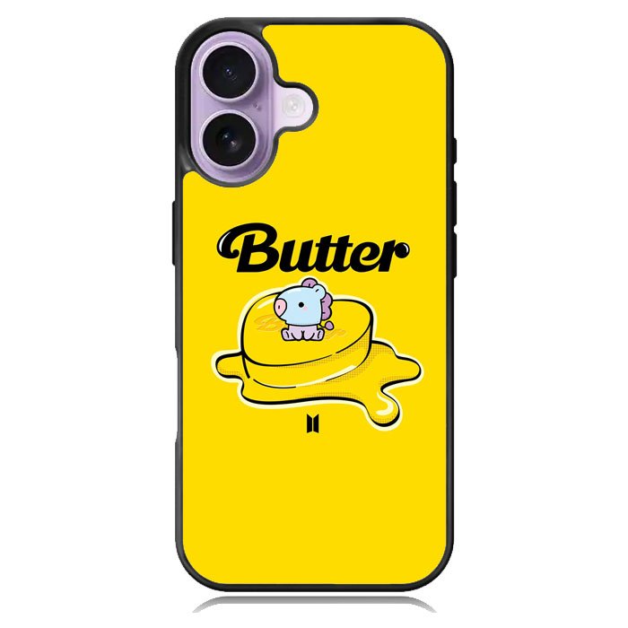 BT21 BTS Mang On The Butter iPhone 17 Case OV9859
