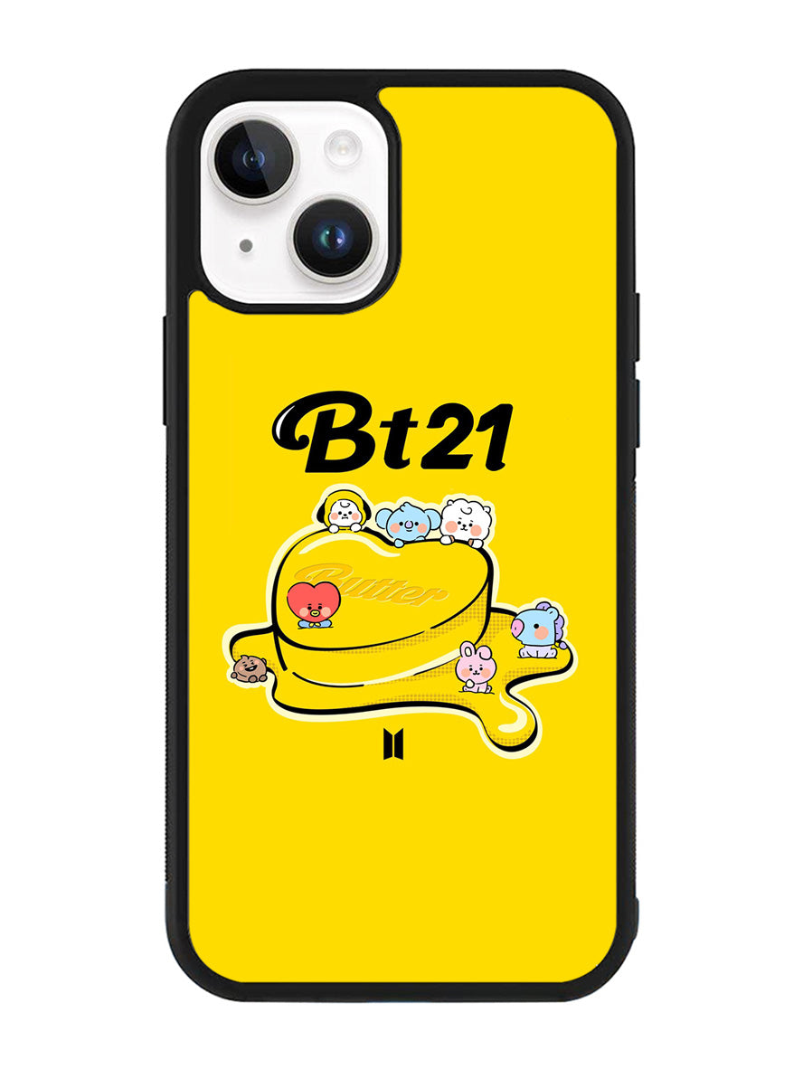 BT21 BTS On The Butter iPhone 15 Case OV9860