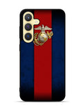 Marine Corps Red Blue Samsung Galaxy S24 FE 5G Case OV9882