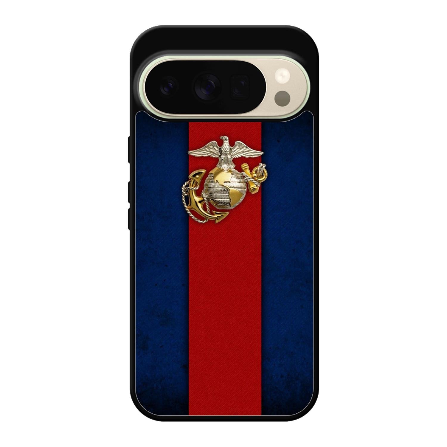 Marine Corps Red Blue Google Pixel 10 Pro XL Case QC9882