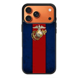 Marine Corps Red Blue iPhone 17 Pro Case QC9882