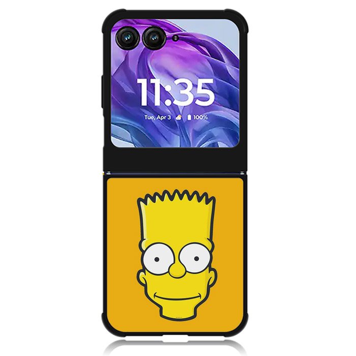 The Simpsons Head Motorola Moto Razr Plus 2024 , Moto Razr+ 2024 Case OV9901
