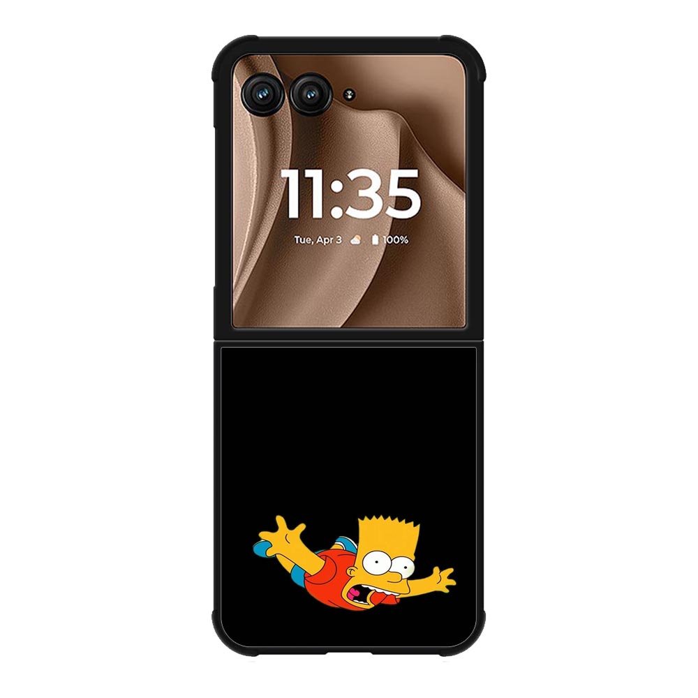 Bart Simpsons Flying Motorola Moto RAZR Plus 2025 Case OV9888
