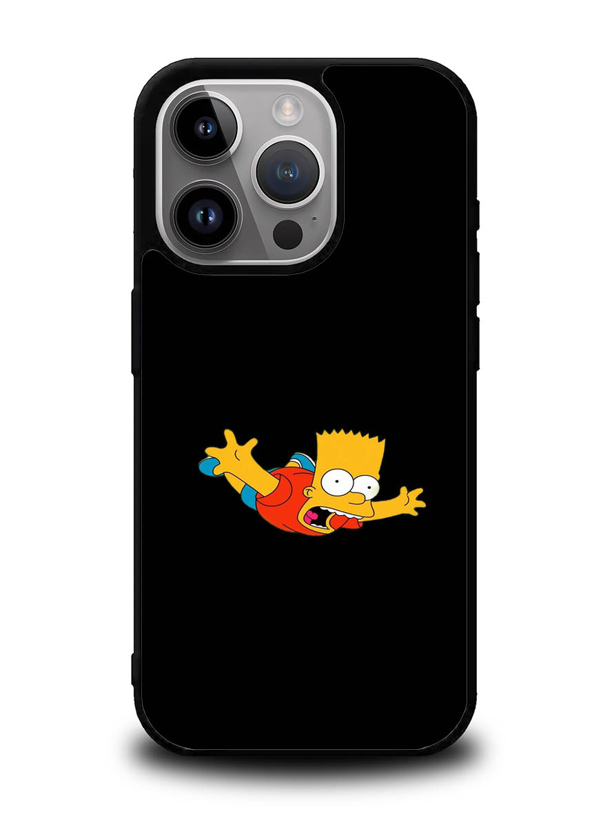 Bart Simpsons Flying iPhone 15 Pro Case OV9888