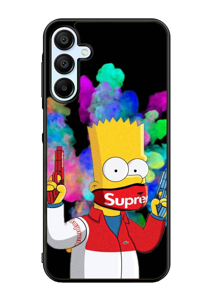 Bart Simpsons Fog And Gun Samsung Galaxy A15 5G Case OV9889