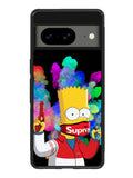 Bart Simpsons Fog And Gun Google Pixel 8A Case QC9889