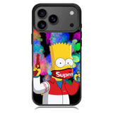 Bart Simpsons Fog And Gun Samsung Galaxy S26 Ultra Case OV9889