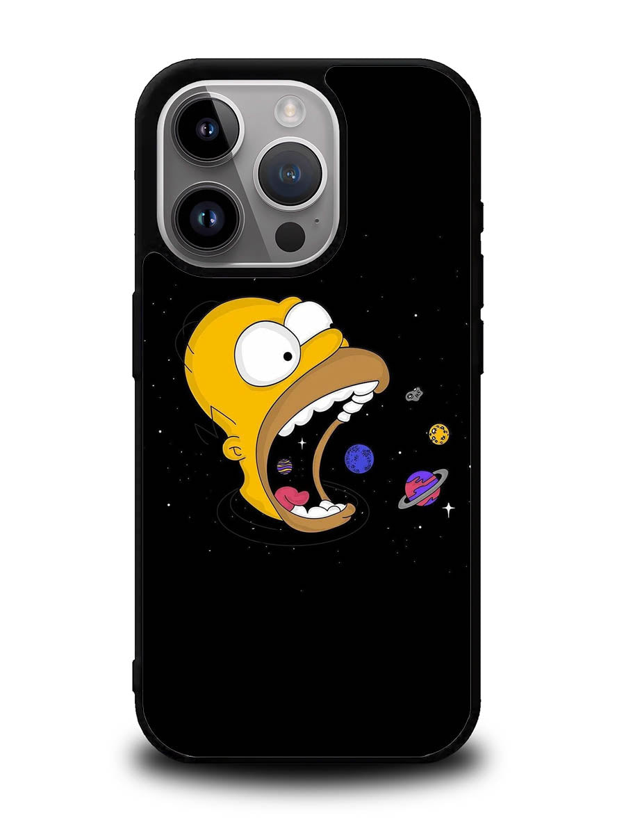 Homer Simpsons Eating Planet iPhone 15 Pro Max Case OV9895
