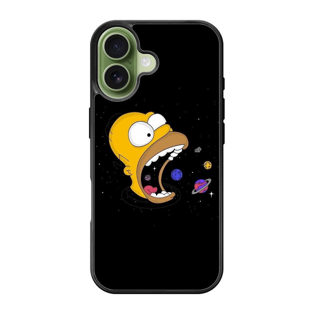 Homer Simpsons Eating Planet iPhone 17 Case OV9895